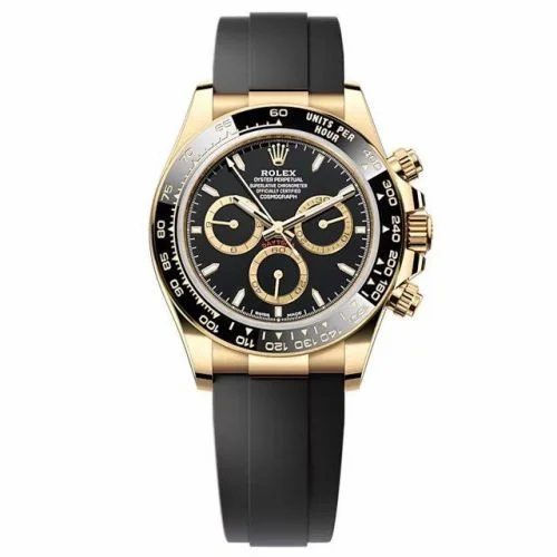 Rolex Cosmograph Daytona Yellow Gold - Cerachrom / Black / Oysterflex 126518LN-0008 (M126518LN-0008)